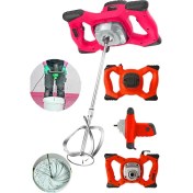 Resim Bakir Sargi 6 Kademe Devirli Ayarlı Tg 6600X Elektirikli Alçı Boya ve Harç Karıştırıcı Mikser 