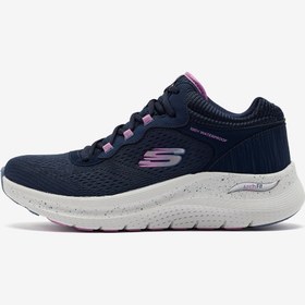 Resim Skechers Arch Fit 2.0 - Rainy Days Kadın Mavi Spor Ayakkabı 150194 Nvpr Orjinal  |