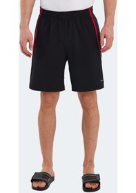 Resim Slazenger RANDY Erkek Cepli Fıtness Siyah Şort 