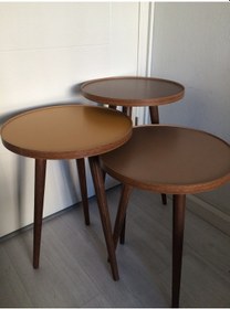 Resim 3'Lü Zigon Sehpa 16Mm Veya 18Mm Mdf Tabla (432390031) 