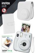 Resim Fujifilm Instax Mini 11 Beyaz Fotoğraf Makinesi Ve Hediye Seti 2 