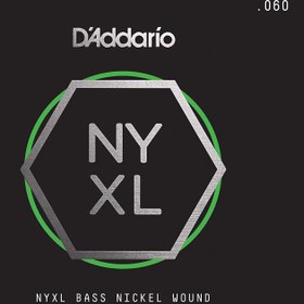 Resim D'Addario NYXLB060 NYXL Serisi Bas Gitar Tek Teli - .060 (Profesyonel) | Özel Set Oluşturma veya Yedek Parça İçin İdeal, Artırılmış Dayanıklılık, Net Nota Tanımı ve Kararlı Akort Yapısı 
