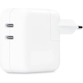 Resim Apple 35 W Çift Usb-C Bağlantı Noktalı Güç Adaptörü MNWP3TU/A 