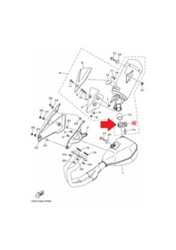 Resim Yamaha Mt25 Or. Egsoz Kelepçesi 1Wd-E4715-00 