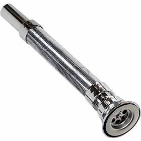 Resim Asımoğlu Lavabo Gider Borusu Lavabo Sifonu Krom Görünümlü 80 cm 