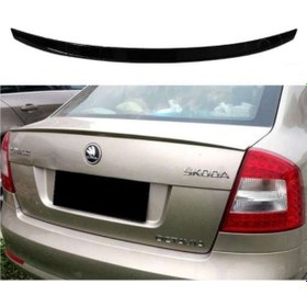 Resim Skoda Octavıa Mk2 İnce Spoyler 2006 2014 Boyasız İthal 
