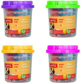 Resim Lets Oyun Hamuru Kalıp Hediyeli 100 GR 5 Renk L8100 