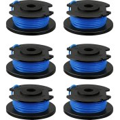 Resim Qcuiil Ryobi One+ AC14RL3A 18V 24V 40V Akülü Çim Biçme Makineleri Için 6'lı Yedek Makara, Otomatik Beslemeli Ot Ayıklama Ipi (Yurt Dışından) 