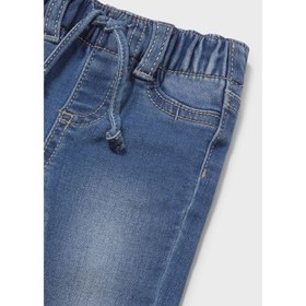 Resim Mayoral Yazlık Erkek Bebek Denim Pantolon Mavi - Mavi / 6-9 Ay 