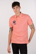 Resim a.r.m.a aqua aero rescue mens assc Arma Pembe Erkek Büyük Beden Polo Yaka Tişört Y22374868701 