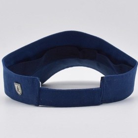 Resim Kadın Lacivert Tenis Vizör Cap Yazlık Spor Plaj Şapkası 