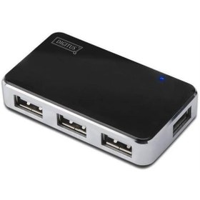 Resim Digitus DA-70220 4 PORT 2.0 SİYAH USB ÇOKLAYICI 