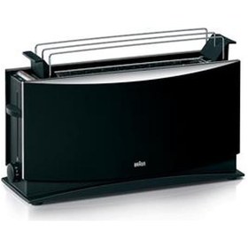 Resim Braun HT 550 Multi Toast Ekmek Kızartma Makinası Siyah 