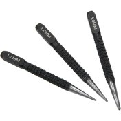 Resim 3 Adet Kaymaz Merkezi Yumruk Alaşımlı Çelik Metal Markalama Sondaj Aracı 1.5/2/3mm Dropship (Yurt Dışından) 