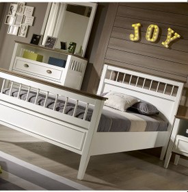 Resim Meltem Kids Joy Genç Odası Tek Kişilik Karyola 100x200 cm 