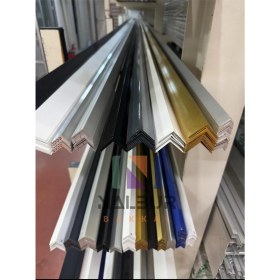 Resim Alüminyum Köşe Profili 1X1CM L Köşe Profil (Istediğiniz Ölçüde Kesim) 300CM 