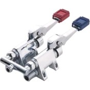 Resim Berta Pedallı Musluk Çift Pedal Çift Girişli 