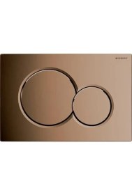 Resim Geberit Kumanda Kapağı Sigma 01 - Çift basmalı - Parlak Krom 