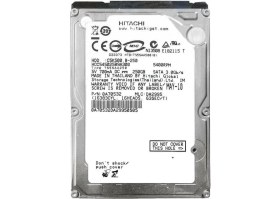 Resim Hitachi Hitachi C5K500 B-250 Sata2 5400RPM 8mb 2.5 250GB Notebook Hdd(Rfb) 