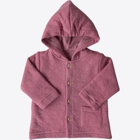 Resim Organik Livon Hırka Pembe Pembe 