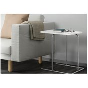 Resim IKEA Yan Sehpa Beyaz 50x30 Cm 
