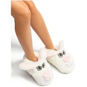 Resim Twigy Raby Kadın Hayvanlı Panduf Beyaz 36/41 EE0537 Beyaz 