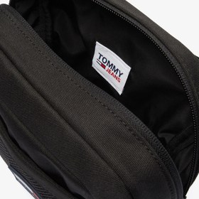 Resim Tommy Jeans Hybrid Reporter Erkek Siyah Omuz Çantası 
