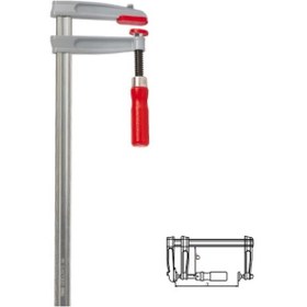 Resim İzeltaş 7300 30 3012 30x12 İşkence Marangoz Mengenesi Plastik Ağızlı 