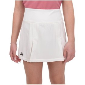 Resim Adidas Club Pleat Çocuk Tenis Eteği Hs0542 Beyaz 