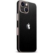 Resim Ecr iPhone Uyumlu 13 Mat Siyah Arka Kaplama 