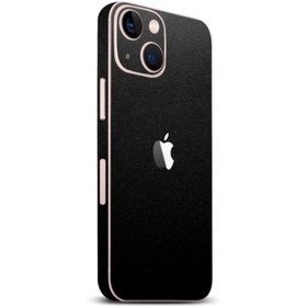 Resim Ecr iPhone Uyumlu 13 Mat Siyah Arka Kaplama 