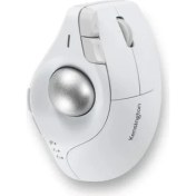 Resim Kensington Pro Fit® Ergo Vertical Kablosuz Iztopu Mouse - Beyaz 