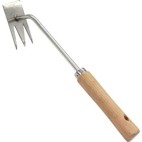 Resim Suntek Bahçe Weeder Aracı Çiftlik Dikim Bahçe Ahşap Kolu 