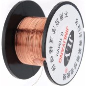 Resim Gbovs 0.10MM Jly Emaye Bobin Teli Emaye Kaplı Bakır Tel Bobin Yol Çekme 