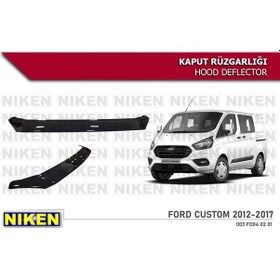 Resim Ford Custom Kaput Rüzgarlığı Koruyucu 2012 - 2017 