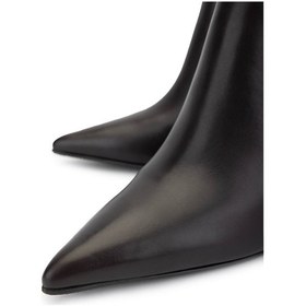 Resim Tamer Tanca Kadın Hakiki Deri Kahverengi Topuklu Bot 1078 25130 Bn Bot Sk24-25 Kahve Dr Kahverengi Deri 