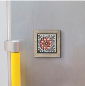 Resim İtalyan Deseni Baskılı Mdf Magnet 7x7 290 