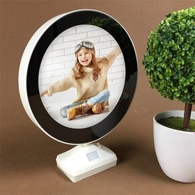Resim Fotoğraflı Sihirli Ayna Yuvarlak 