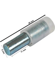 Resim X-Perk Raf Pimi Plastik Tutucu Mobilya Dolap Raf Pimi 25 Adet Çap 5 mm Boy 20 mm 