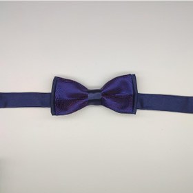 Resim Mordino Şal Desenli Lacivert Çocuk Papyon Lacivert 