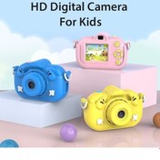 Resim Rogfer Dc501 2.0 İnç 4x Zoom Hd Dijital Fotoğraf Makinesi Mini Çocuk Fotoğraf Makinesi, Renk: Mavi - Diğer 