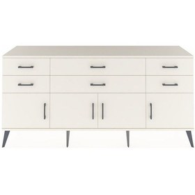 Resim Hyperion Konsol 2 Raflı 6 Çekmeceli 4 Kapaklı 176x44x83 Aytaşı-aytaşı Aytaşı 