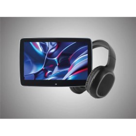 Resim For-x Xb- Portatif Koltuk Arkası 2 Ad Monitör Başlık 2/32 GB Eğlence Sistemi Kulaklık 