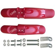 Resim Bisiklet Çamurluk Set Kırmızı Bmx 16-20 