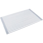 Resim Kaliteli Mutfak Rafı Lavabo Kase Katlanır Su Filtreleri 52x33cm Gri 