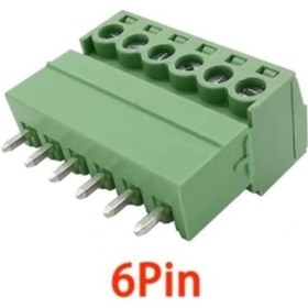 Resim 6 Pin 3.81mm Geçmeli 180c Takım Klemens 