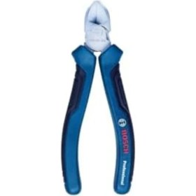 Resim Bosch 160 mm Yan Keski, Krom Vanadyum Çelik, Kauçuk Sap, Dayanıklı ve Güçlü Tasarım 