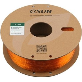 Resim Esun Etpu-95a Filament Yarı Saydam Turuncu 1,75mm 1kg - Urhanshop Gönderimli 