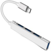 Resim ZUIDID Type C To Usb Dönüştürücü 4 In 1 Hub 3x Usb 2.0 + 1x Usb 3.0 