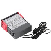 Resim Lemestar Stc-3008 Dijital Termostat: Çift Led Ekranlı, Çift Ntc Sensörlü, Ayarlanabilir Çift Sıcaklık Kontrolü, 110-220v, Abs Flam Yalıtkan Kasa 